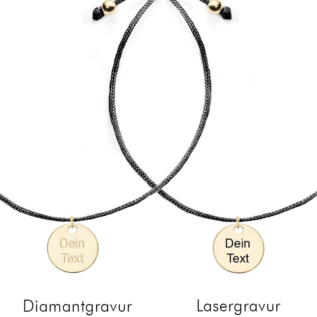 Schmuckladen Kinderarmband mit runder Gravurplatte | individuell gravierbar^ Edelstahl Armbänder|Stoffarmbänder