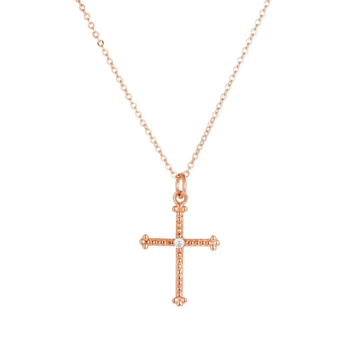 Schmuckladen Kreuz - Halskette "sparkling Cross" 925 Sterlingsilber^ Konfirmation|Schmuck