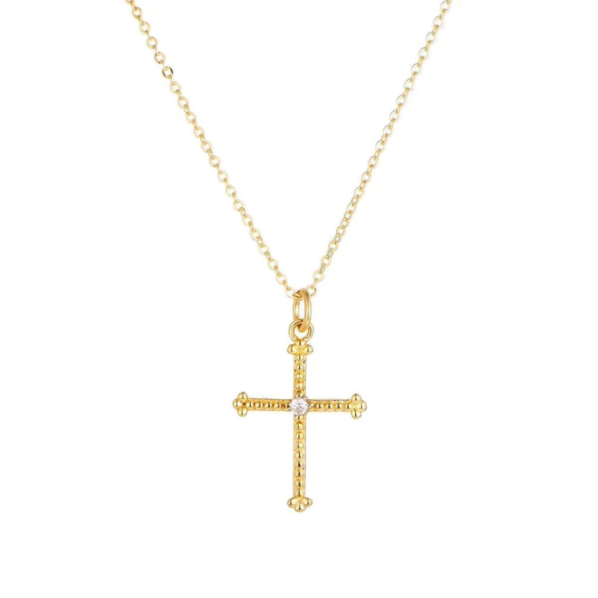 Schmuckladen Kreuz - Halskette "sparkling Cross" 925 Sterlingsilber^ Konfirmation|Schmuck