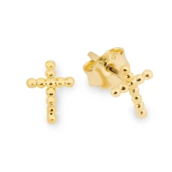 Schmuckladen Kreuz-Ohrstecker Abiding Faith - 925 Sterlingsilber^ Konfirmation|Schmuck