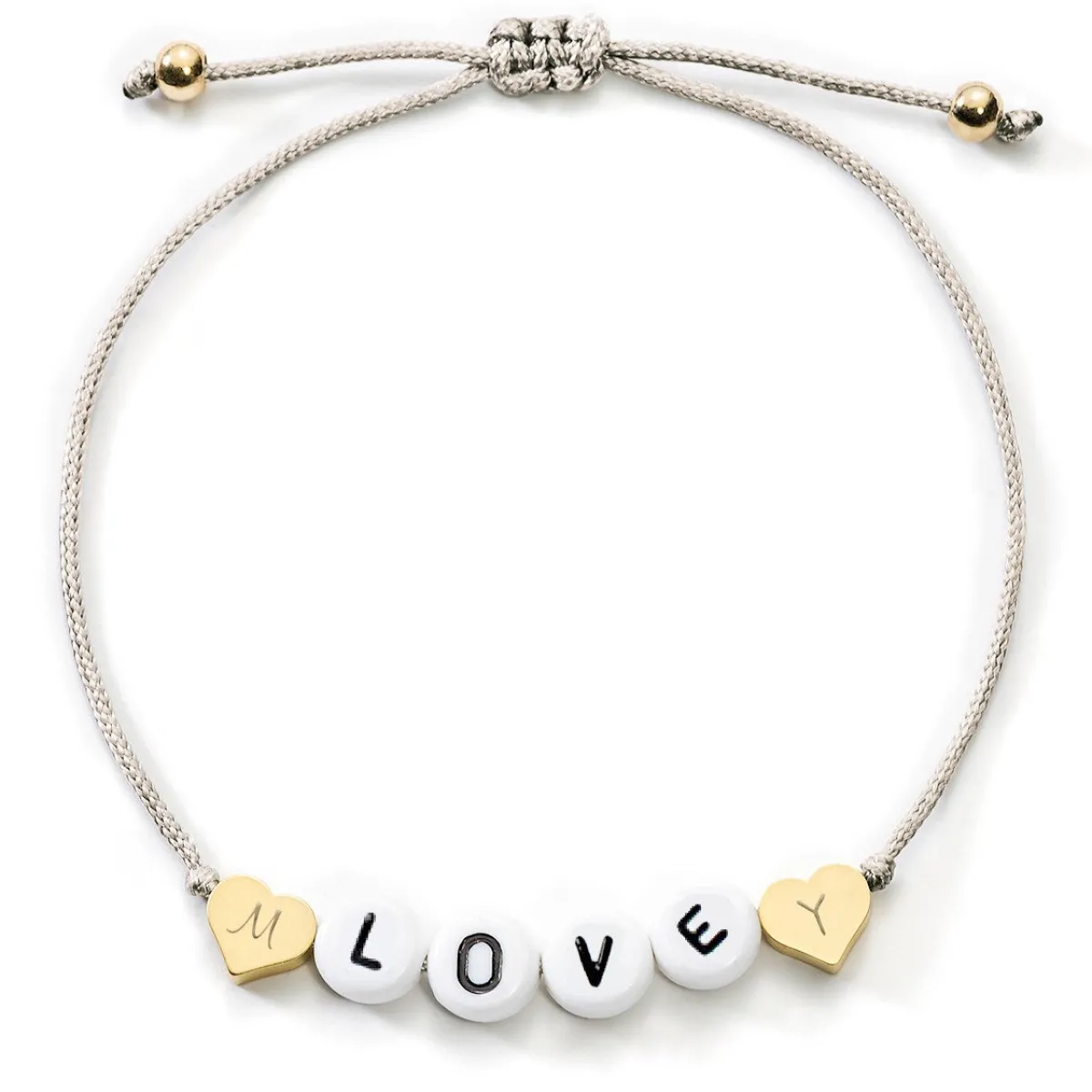 Schmuckladen Love Armband mit Diamantgravur^ Stoffarmbänder|Namensarmbänder