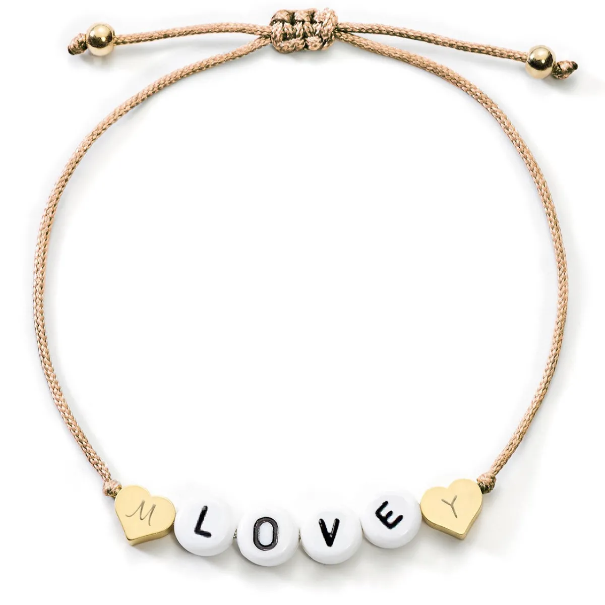 Schmuckladen Love Armband mit Diamantgravur^ Stoffarmbänder|Namensarmbänder