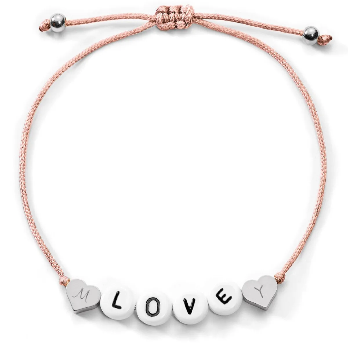 Schmuckladen Love Armband mit Diamantgravur^ Stoffarmbänder|Namensarmbänder