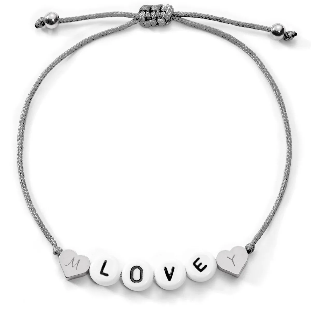 Schmuckladen Love Armband mit Diamantgravur^ Stoffarmbänder|Namensarmbänder