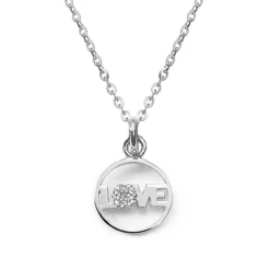 Schmuckladen Love-Kette Glitter I 925 Sterlingsilber^ Schmuck