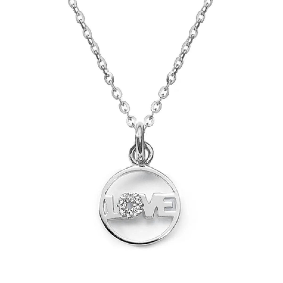 Schmuckladen Love-Kette Glitter I 925 Sterlingsilber^ Schmuck