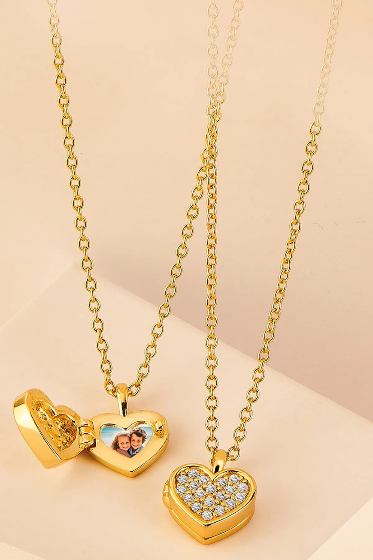 Schmuckladen Medaillon Sparkly Heart^ Weihnachten|Schmuck