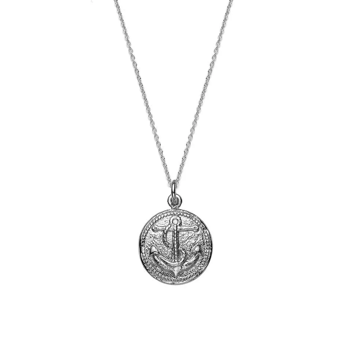 Schmuckladen Münzkette Anker - 925 Sterlingsilber^ Schmuck