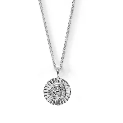 Schmuckladen Münzkette Rose - 925 Sterlingsilber^ Schmuck