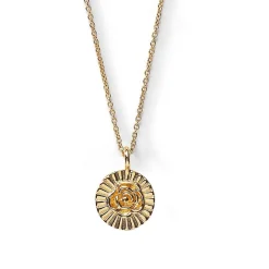 Schmuckladen Münzkette Rose - 925 Sterlingsilber^ Schmuck