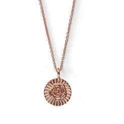 Schmuckladen Münzkette Rose - 925 Sterlingsilber^ Schmuck