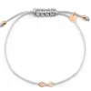 Schmuckladen Muttertagsgeschenk - Infinity-Stoffarmband "Glorious Infinity" | gravi^ Muttertag|Schmuck