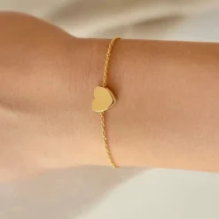 Schmuckladen Muttertagsgeschenk-Set - Herz-Armbänder - individuell gravierbar - 925^ Personalisierter Schmuck Für Mamas|Schmuck
