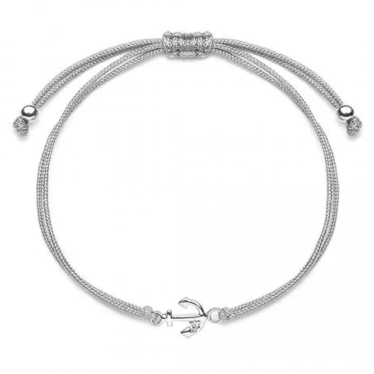 Schmuckladen Muttertagsgeschenk-Set - Stoffarmbänder Anker - 925 Sterlingsilber^ Muttertag|Schmuck