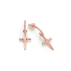 Schmuckladen Ohrring Kreuz - 925 Sterlingsilber^ Konfirmation|Schmuck
