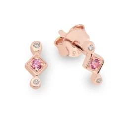 Schmuckladen Ohrringe Sparkle Trio mit Zirkonia - 925 Sterlingsilber^ Weihnachten|Schmuck