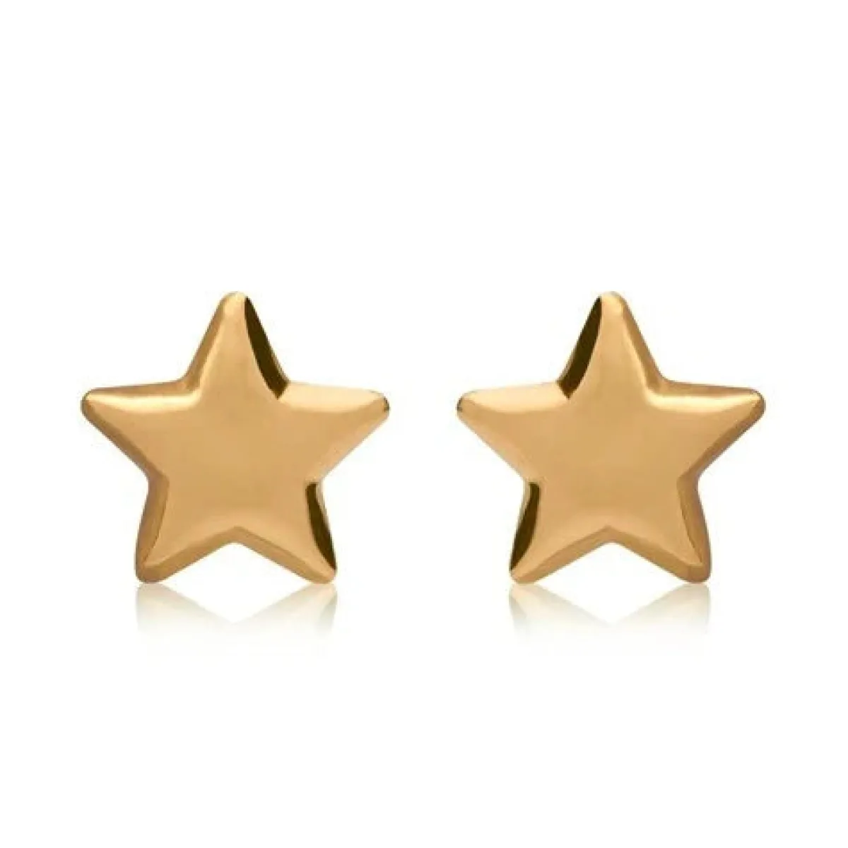 Schmuckladen Ohrstecker im Stern-Design aus 375er Gold^ Ohrstecker|Schmuck