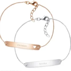 Schmuckladen Partnerarmbänder "For Two" | individuell gravierbar^ Schmuck