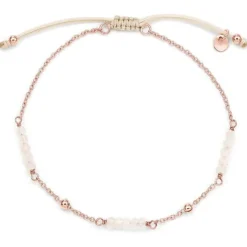 Schmuckladen Perlen-Armband Ariel - 925 Sterlingsilber^ Stoffarmbänder|Schmuck