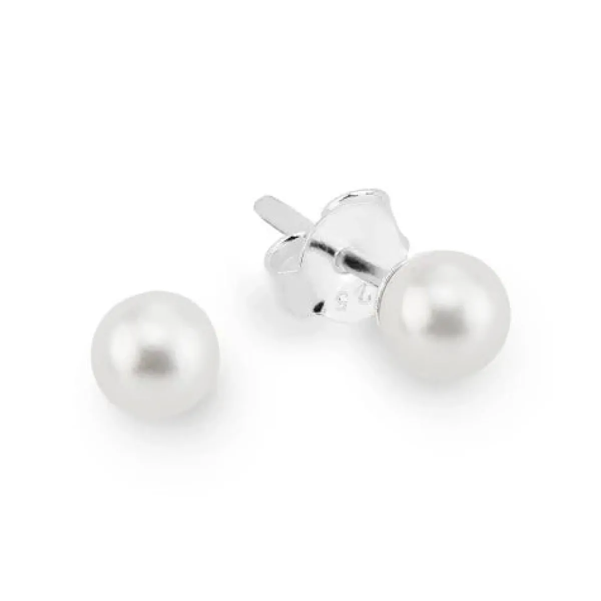 Schmuckladen Perlen-Ohrstecker 4mm -^ Weihnachten|Schmuck