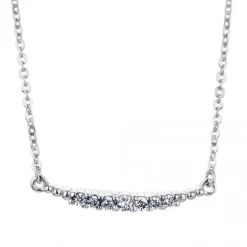 Schmuckladen Pole Halskette mit Zirkonia by Natalie Soetz - 925 Sterlingsilber^ Schmuck