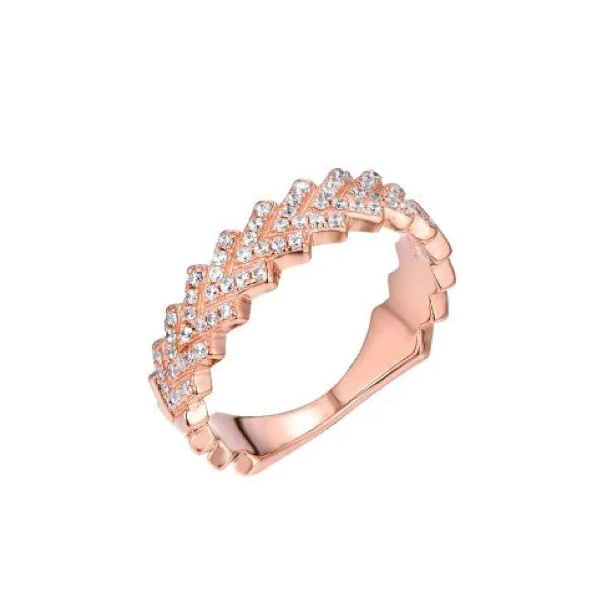 Schmuckladen Ring Frosted - 925 Sterlingsilber^ Vergoldete Ringe|Silberringe