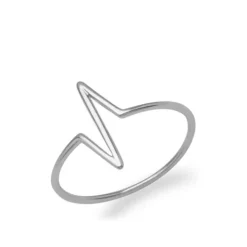Schmuckladen Ring gezackt^ Vergoldete Ringe|Silberringe