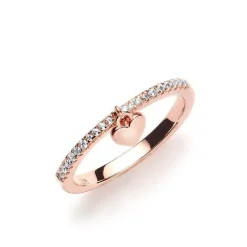 Schmuckladen Ring mit beweglichem Herz^ Valentinstag|Vergoldete Ringe