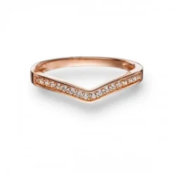 Schmuckladen Ring mit Zirkonia besetzt^ Vergoldete Ringe|Silberringe