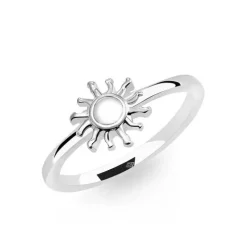 Schmuckladen Ring Sonne - 925 Sterlingsilber^ Vergoldete Ringe|Silberringe