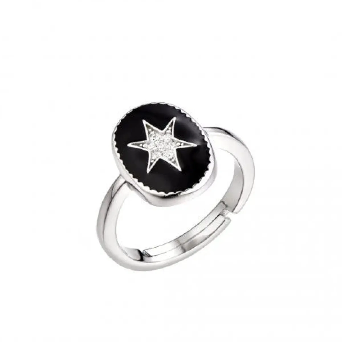Schmuckladen Ring Sparkling Star - 925 Sterlingsilber^ Vergoldete Ringe|Schmuck