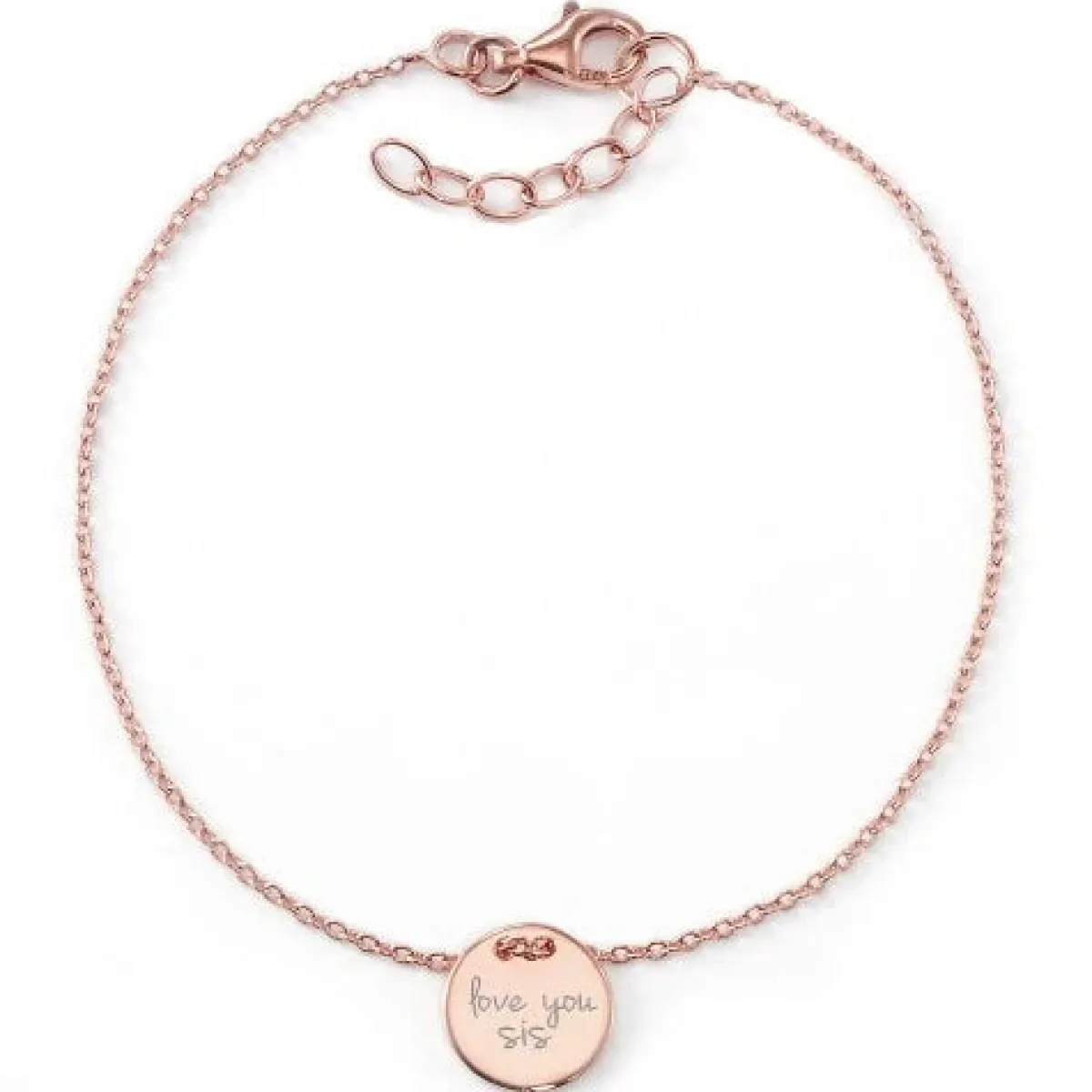 Schmuckladen Schwestern-Armband "Love you sis" | 925 Sterlingsilber^ Schmuck