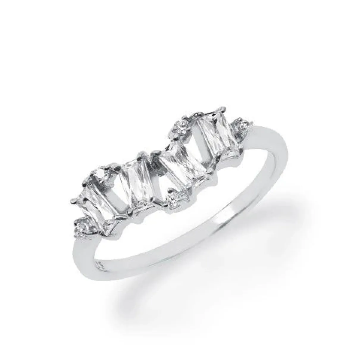 Schmuckladen Sparkling Composition - 925 Sterlingsilber^ Vergoldete Ringe|Silberringe