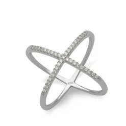 Schmuckladen Statementring 925er Silber Zirkonia^ Vergoldete Ringe|Schmuck