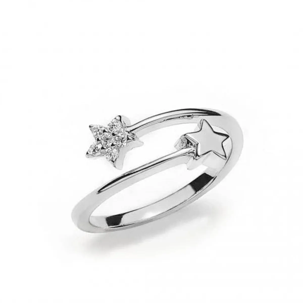 Schmuckladen Stern-Ring by Ernestine Palmert - 925 Sterlingsilber^ Vergoldete Ringe|Silberringe