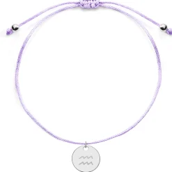 Schmuckladen Sternzeichen Armband | individuell gravierbar Gold Wassermann^ Edelstahl Armbänder|Stoffarmbänder