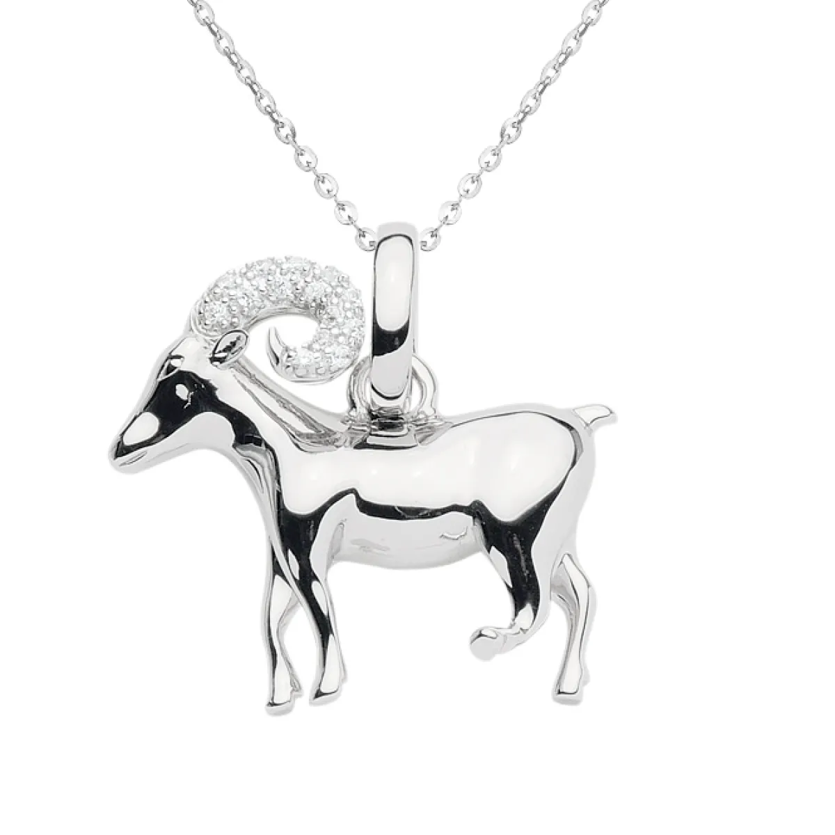 Schmuckladen Sternzeichen-Kette Symbol | 925 Sterlingsilber mit Zirkonia^ Sternzeichen-ketten|Schmuck