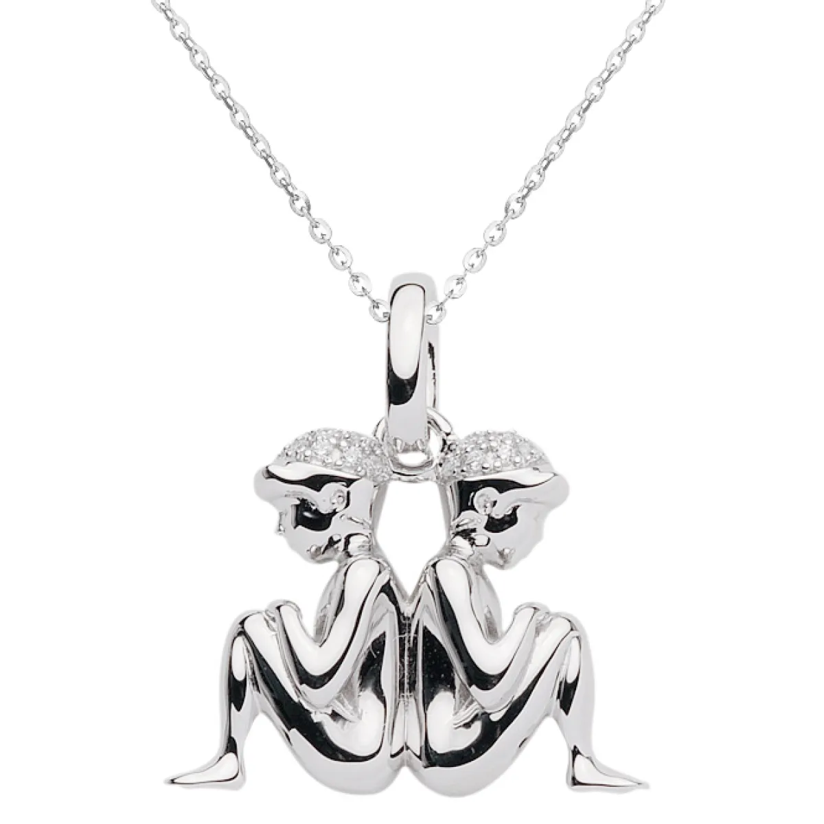 Schmuckladen Sternzeichen-Kette Symbol | 925 Sterlingsilber mit Zirkonia^ Sternzeichen-ketten|Schmuck