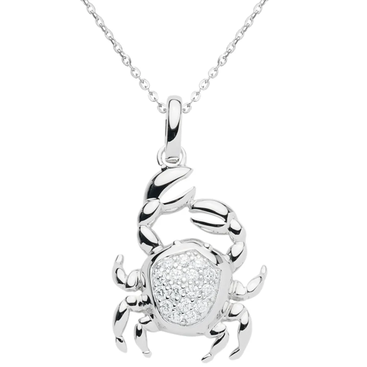 Schmuckladen Sternzeichen-Kette Symbol | 925 Sterlingsilber mit Zirkonia^ Sternzeichen-ketten|Schmuck
