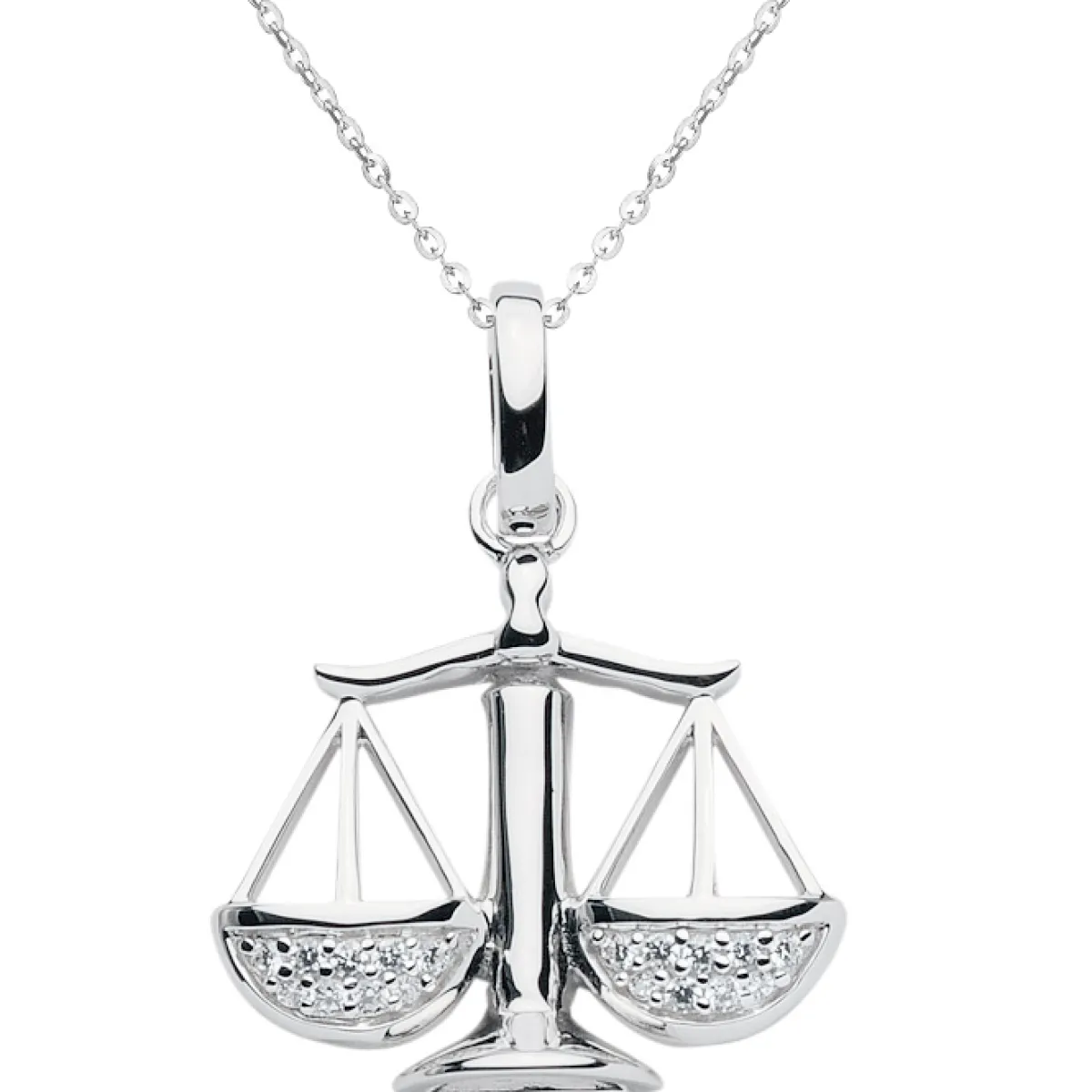Schmuckladen Sternzeichen-Kette Symbol | 925 Sterlingsilber mit Zirkonia^ Sternzeichen-ketten|Schmuck