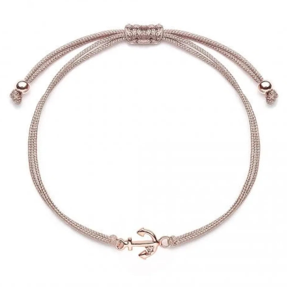 Schmuckladen Stoffarmband Anker - 925 Sterlingsilber^ Valentinstag|Stoffarmbänder