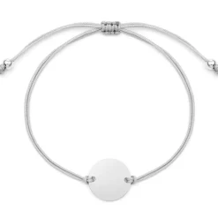 Schmuckladen Stoffarmband Dream mit Gravur^ Edelstahl Armbänder|Stoffarmbänder