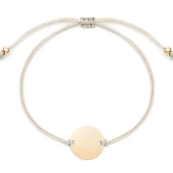 Schmuckladen Stoffarmband Dream mit Gravur^ Edelstahl Armbänder|Stoffarmbänder