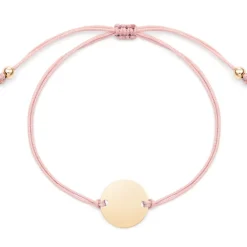 Schmuckladen Stoffarmband Dream mit Gravur^ Edelstahl Armbänder|Stoffarmbänder