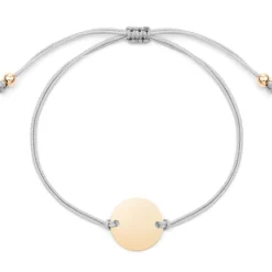 Schmuckladen Stoffarmband Dream mit Gravur^ Edelstahl Armbänder|Stoffarmbänder