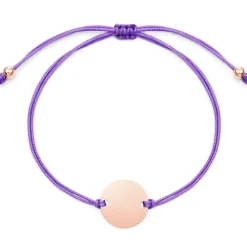 Schmuckladen Stoffarmband Dream mit Gravur^ Edelstahl Armbänder|Stoffarmbänder
