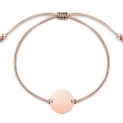 Schmuckladen Stoffarmband Dream mit Gravur^ Edelstahl Armbänder|Stoffarmbänder