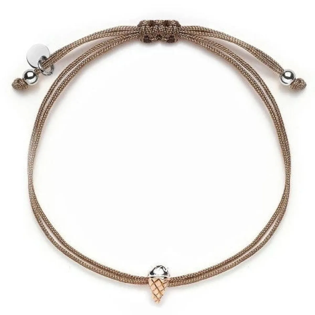 Schmuckladen Stoffarmband Eis Kugel -^ Stoffarmbänder|Schmuck