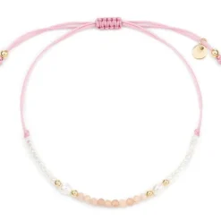 Schmuckladen Stoffarmband Lively - 925 Sterlingsilber^ Stoffarmbänder|Schmuck