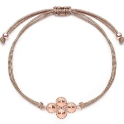 Schmuckladen Stoffarmband mit 925 Sterlingsilber^ Stoffarmbänder|Schmuck